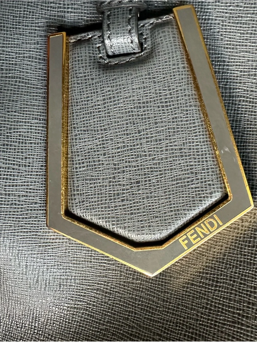 Fendi 2Jours Leather Satchel